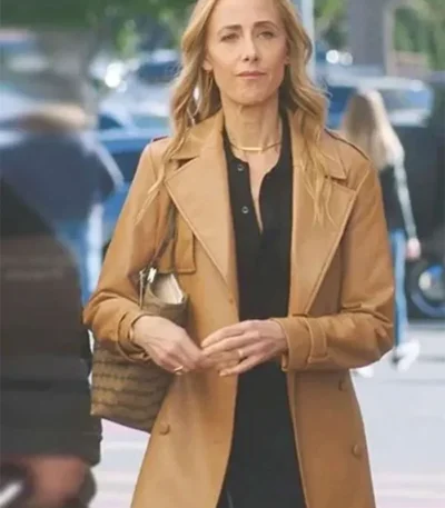 Grey’s Anatomy S21 Teddy Altman Brown Leather Coat