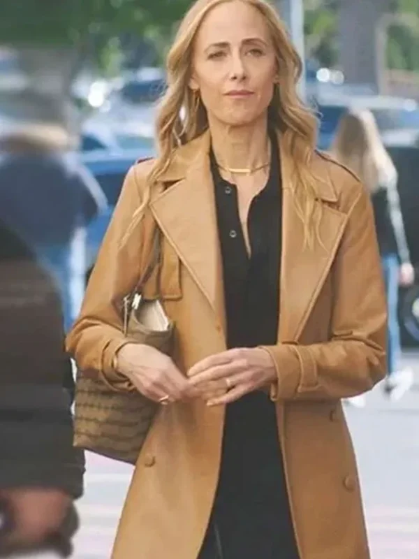 Grey’s Anatomy S21 Teddy Altman Brown Leather Coat