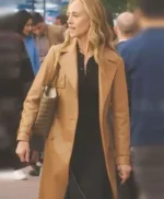 Grey’s Anatomy S21 Teddy Altman Brown Leather Coat