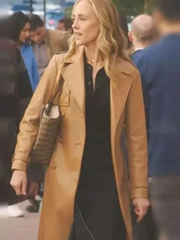 Grey’s Anatomy S21 Teddy Altman Brown Leather Coat