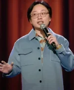 Guess How Much Jimmy O. Yang Blue Jacket