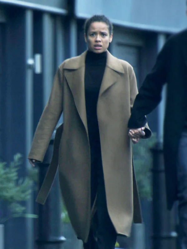 Gugu Mbatha-Raw Surface S02 Brown Coat