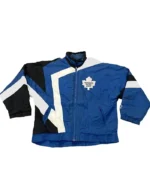 Hailey Bieber Toronto Maple Leafs Jacket