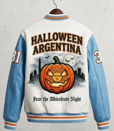 Halloween Argentina Varsity Jacket