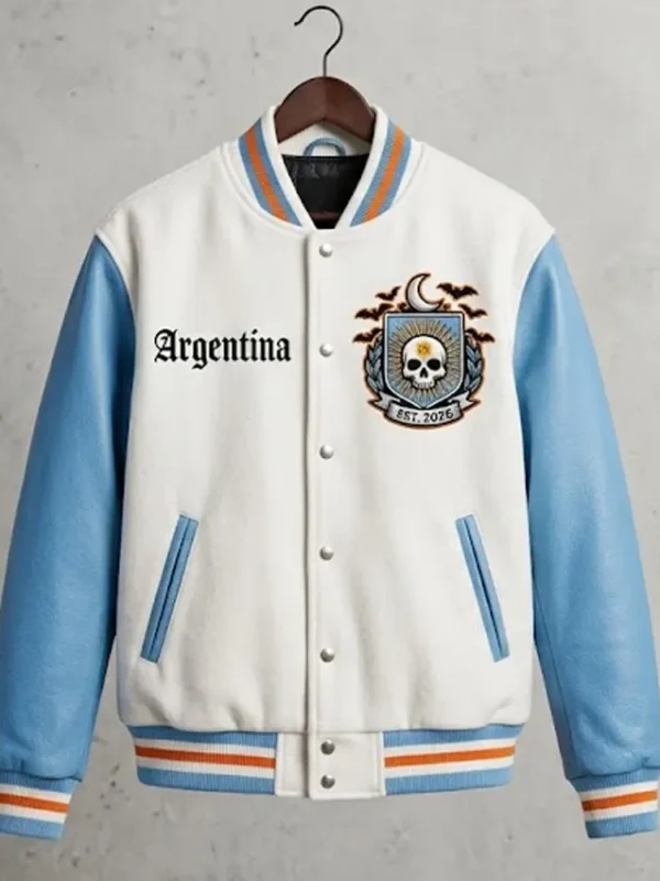 Halloween Argentina Varsity Jacket
