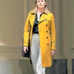 Hanna Marissa Yellow Cotton Coat