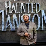 Haunted Mansion Justin Simien Grey Blazer