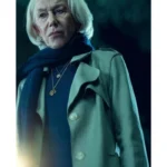 Helen Mirren The Thursday Murder Club Green Coat