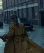 Helen Webb Black Doves Trench Coat