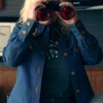 High Desert 2023 Patricia Arquette Blue Jacket