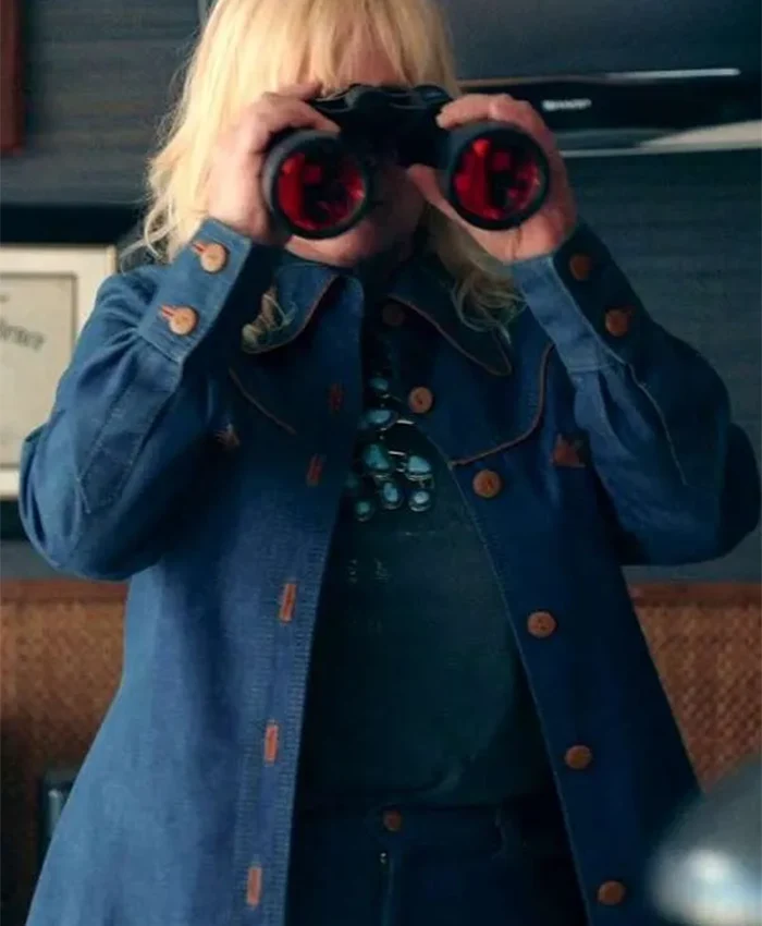 High Desert 2023 Patricia Arquette Blue Jacket High Desert 2023 Patricia Arquette Blue Jacket