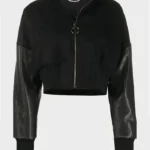 Hightown S02 Imani Lewis Black Cropped Jacket