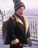Home Alone Macaulay Culkin Green Wool Coat