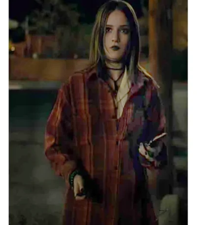 Honey Don’t! Lena Hall Red Plaid Coat