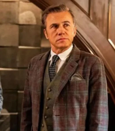 Humphrey Wells The Portable Door Plaid Blazer