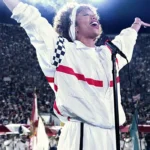 I Wanna Dance With Somebody Naomi Ackie White Track Suit