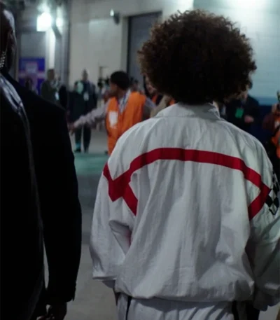 I Wanna Dance With Somebody Naomi Ackie White Track Suit