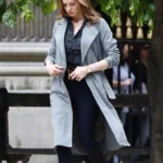 Ilsa Faust MI6 Grey Trench Coat