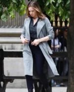 Ilsa Faust MI6 Grey Trench Coat