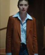 Imogen Poots All of You Brown Blazer