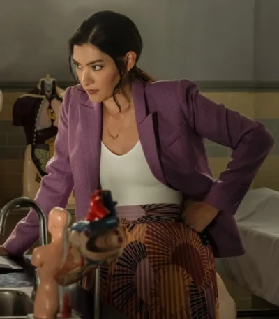 Inga Schlingmann Watson S01 Purple Blazer