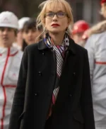 Isabelle Huppert La Syndicaliste Black Coat