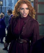 Isadora Capri Wednesday S02 Burgundy Coat