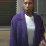 Issa Rae Black Mirror S07 Purple Coat