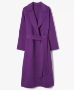 Issa Rae Black Mirror S07 Purple Coat