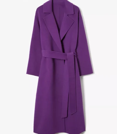 Issa Rae Black Mirror S07 Purple Coat