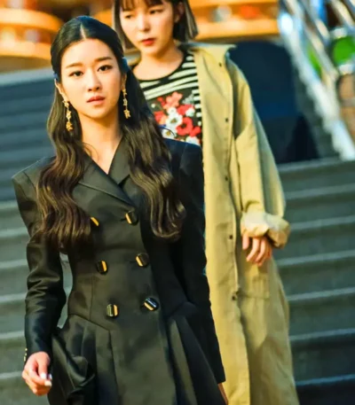 It’s Okay to Not Be Okay Seo Ye-Ji Double Breasted Coat