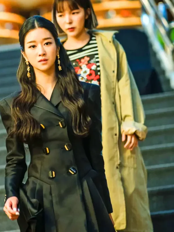 It’s Okay to Not Be Okay Seo Ye-Ji Double Breasted Coat