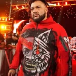 Jacob Fatu Monday Night RAW Red Jacket