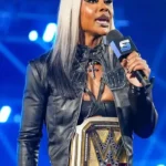 Jade Cargill Smackdown Black Leather Jacket