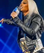 Jade Cargill Smackdown Black Leather Jacket