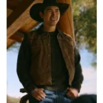 Jake Longbow Ransom Canyon Brown Denim Vest