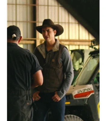Jake Longbow Ransom Canyon Brown Vest