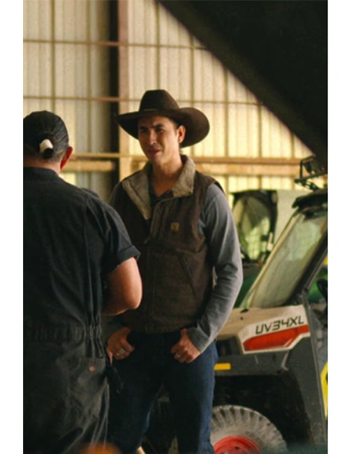 Jake Longbow Ransom Canyon Brown Vest Jake Longbow Ransom Canyon Brown Vest