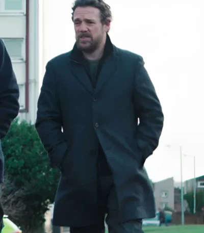 Jamie Sives Dept. Q S01 Black Coat