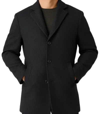 Jamie Sives Dept. Q S01 Black Coat