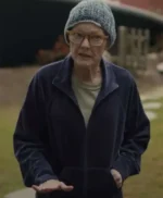 Jane Curtin Blue Jacket Jules 2023