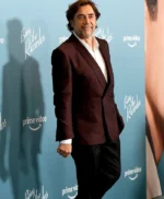 Javier Bardem Being The Ricardos Maroon Blazer Coat
