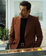 Javier Bardem F1 The Movie Brown Blazer