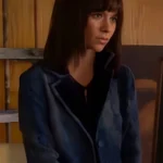 Jennifer Love Hewitt Ghost Whisperer Blue Tapestry Coat
