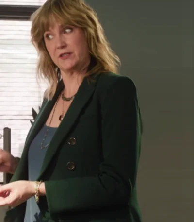Jennifer Whalen Small Achievable Goals S01 Green Blazer