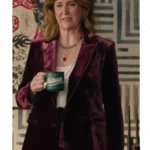 Jennifer Whalen Small Achievable Goals Velvet Blazer