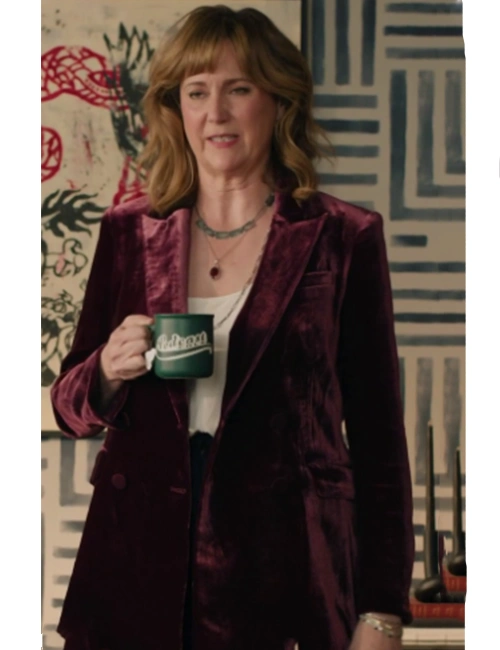 Jennifer Whalen Small Achievable Goals Velvet Blazer Jennifer Whalen Small Achievable Goals Velvet Blazer