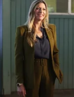 Jes Macallan The Company Olive Green Suit