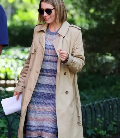 Jessica Biel The Better Sister S01 Trench Coat