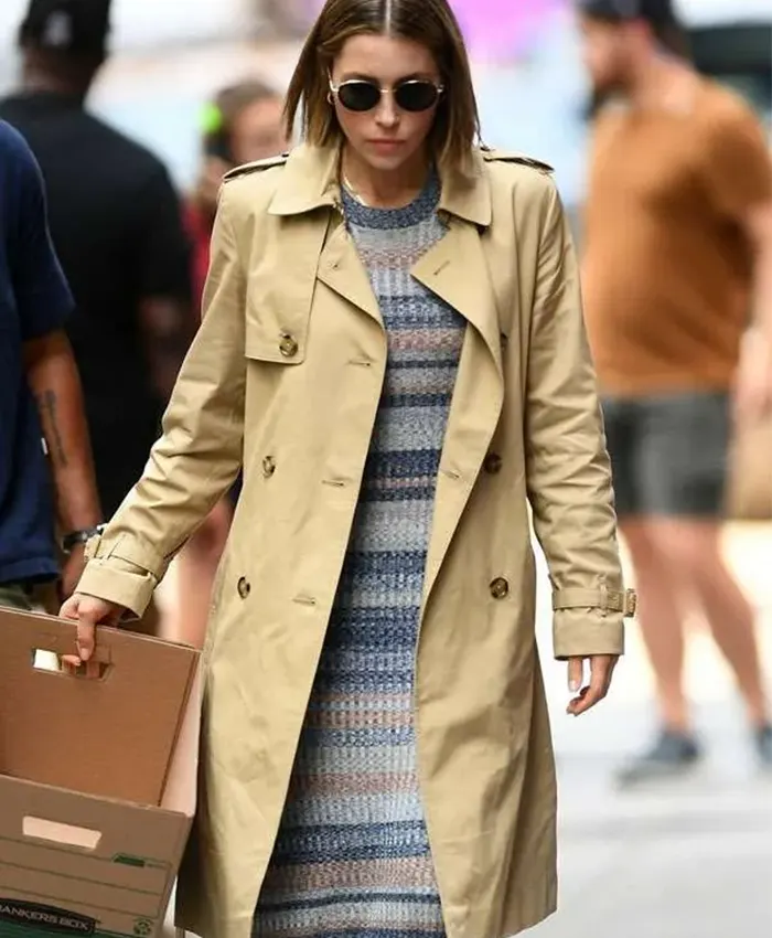 Jessica Biel The Better Sister S01 Trench Coat Jessica Biel The Better Sister S01 Trench Coat